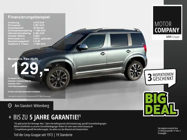 Skoda Yeti 2.0 TDI Ambition Outdoor EPH*SHZ*Tempomat*