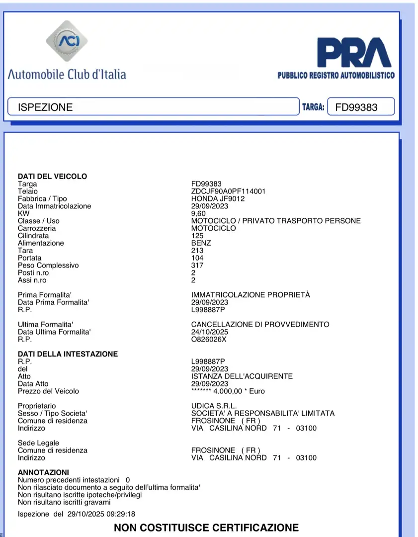 Honda SH 125 Blanco - 2