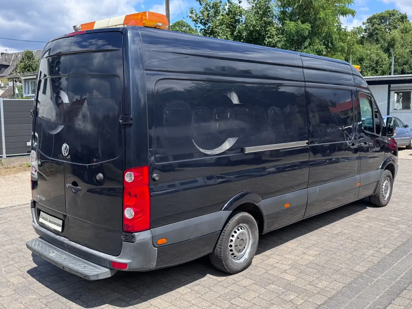 Volkswagen Crafter Kasten 35 lang L3H2 Hochdach *Automatik* Schwarz - 2