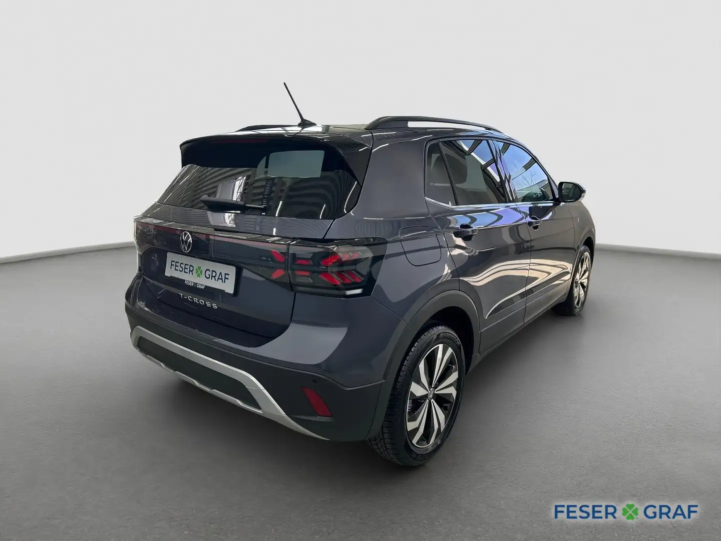 Volkswagen T-Cross Style 1.0 TSI 85kW DSG AHK Kamera GJR Gris - 2