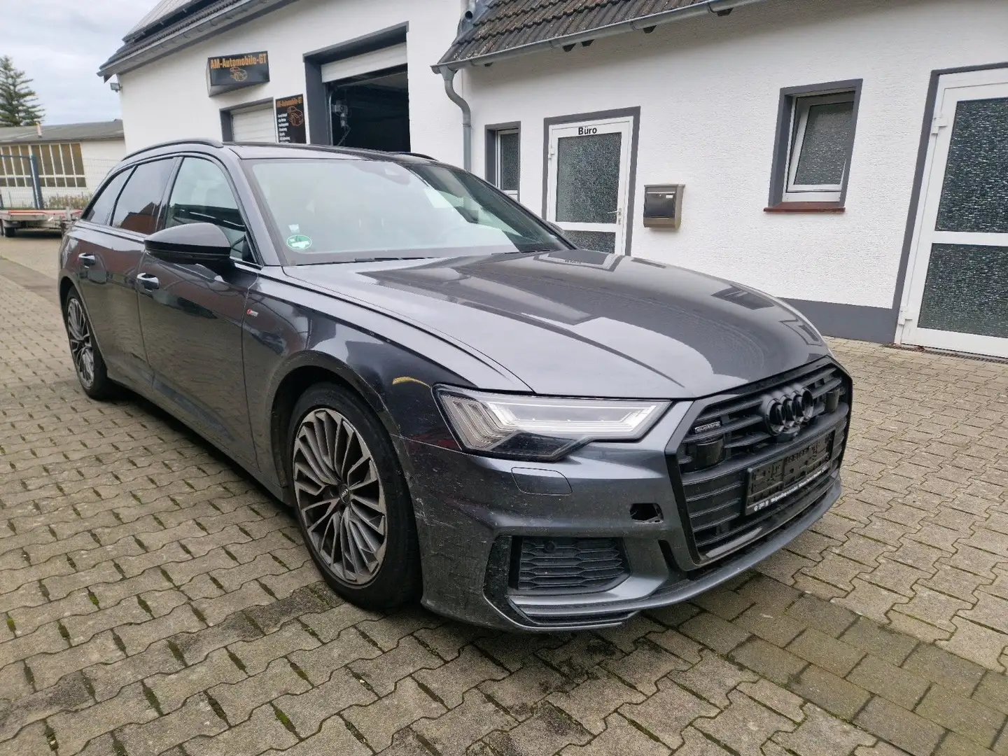 Audi A6 Avant 55 TFSI e Quattro Sport S-Line Plus Gris - 2