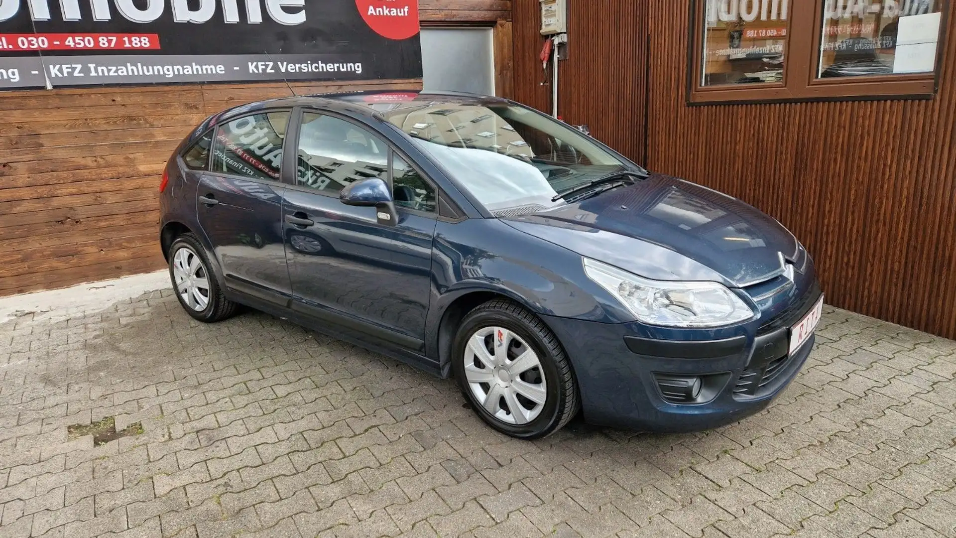 Citroen C4 1.4 16V Klima, Isofix, Tempomat, 2 Hand Blau - 2