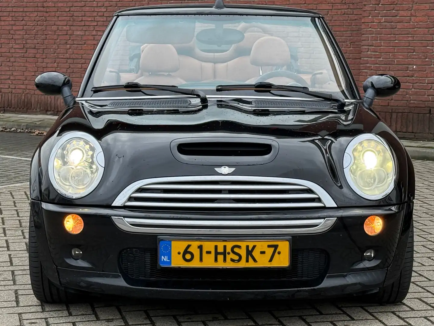 MINI Cooper S Cabrio Mini 1.6 S|170PK|LEDER|CABRIO|NAVI| Schwarz - 2