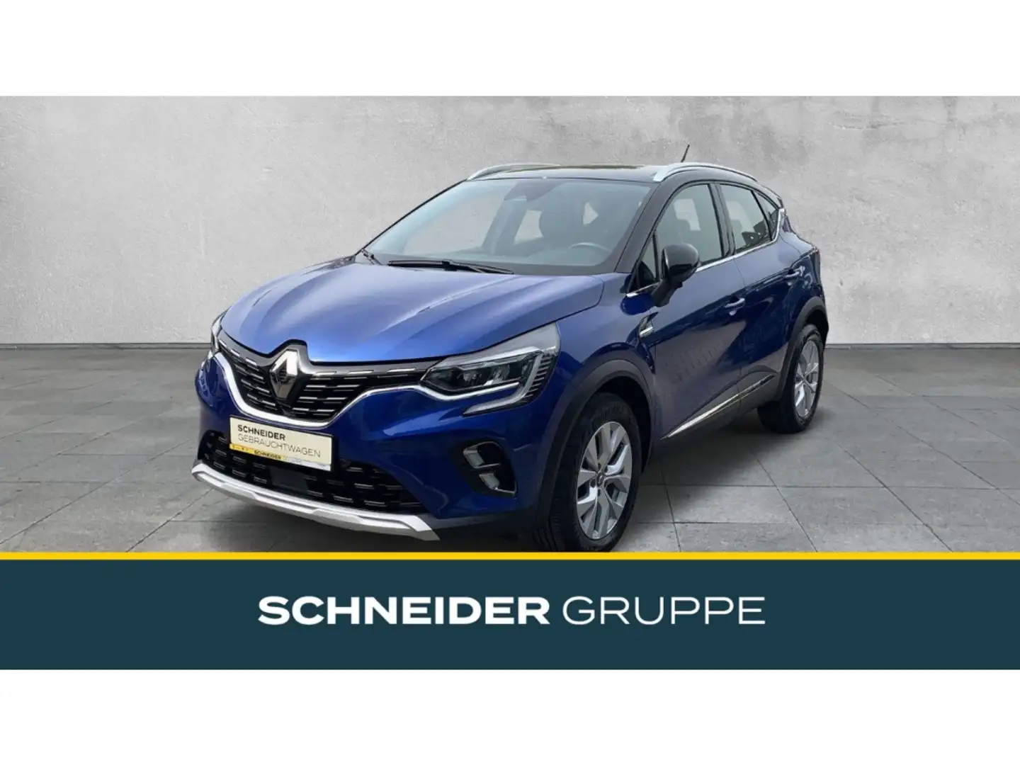 Renault Captur TCe 100 Intens NAVI+KLIMA+TEMPOMAT+SHZ Blau - 1