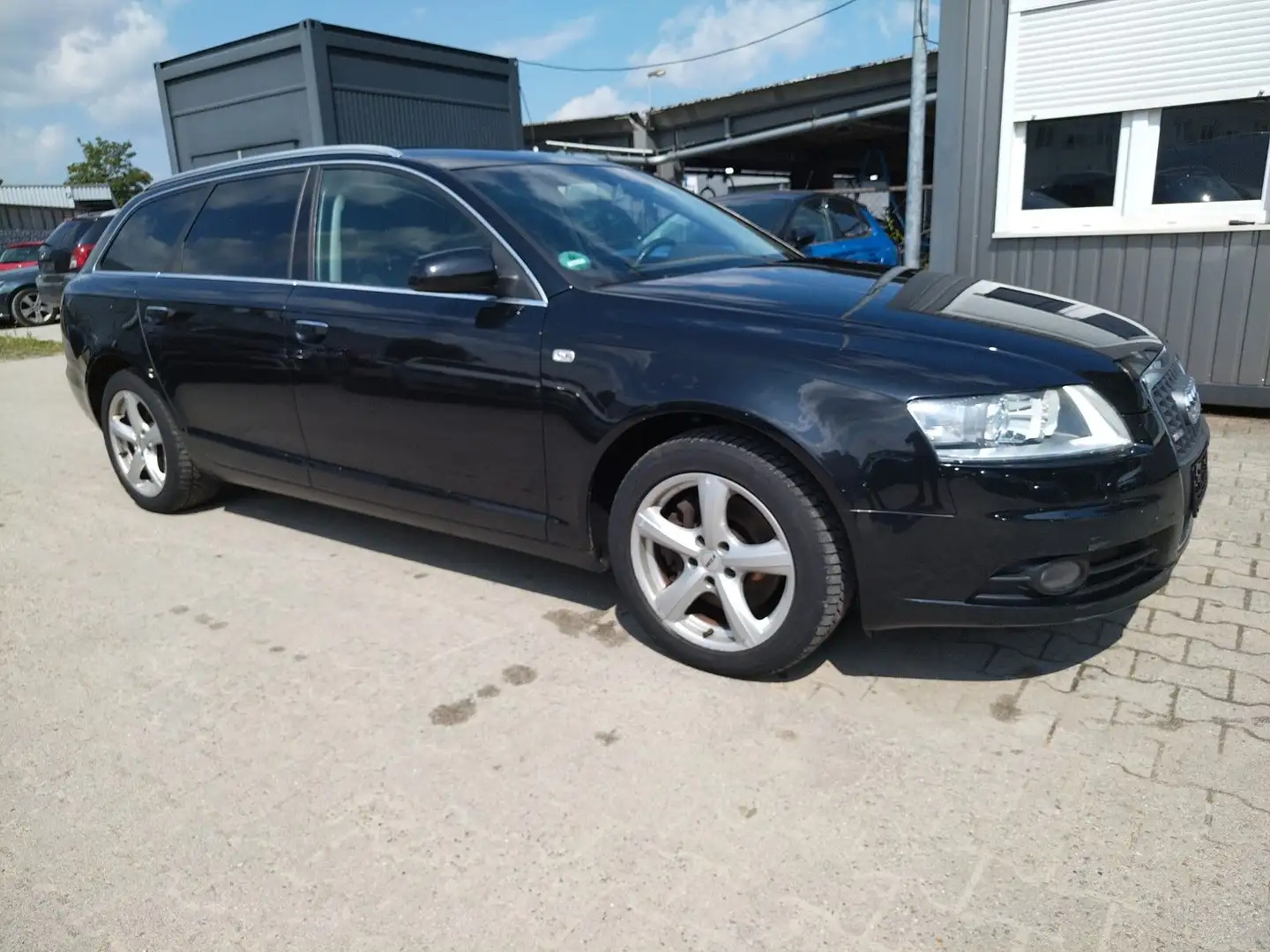 Audi A6 Avant 2.0 TFSI+TÜV/NEU+LEDER+NAVI+SHZ+PDC Noir - 1