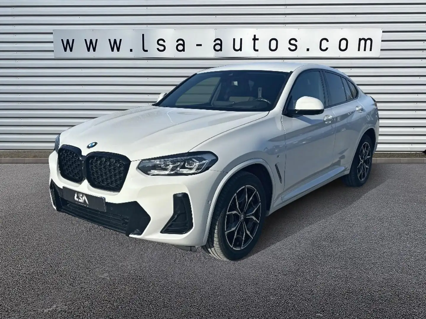 BMW X4 xDrive 20d BVA G02 LCI M Sport Blanc - 1