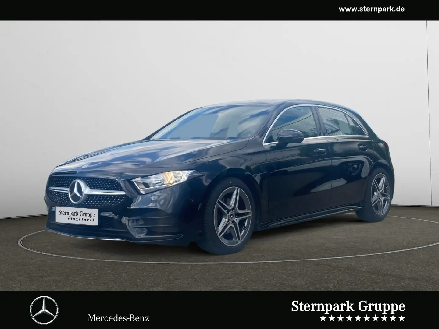 Mercedes-Benz A 200 A 200 AMG +Kamera+Navi+Tempomat+SHZ+MBUX+ AMG Line Zwart - 1