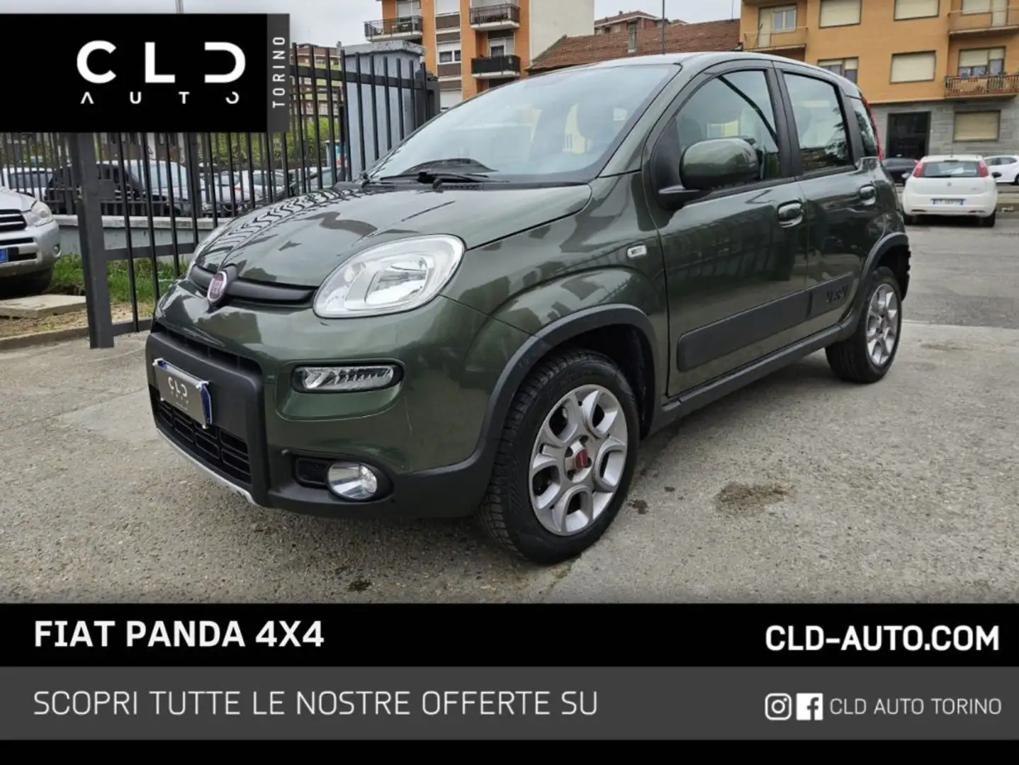 Fiat Panda 0.9 TwinAir Turbo S&S 4x4 Verde - 1