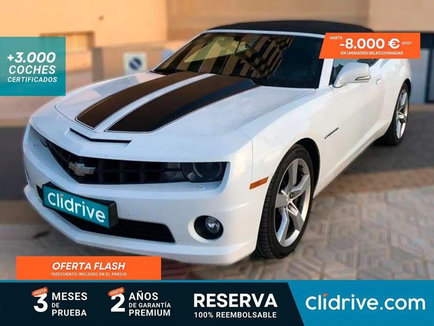 Chevrolet Camaro 6.2 Cabrio Aut. Blanco - 1
