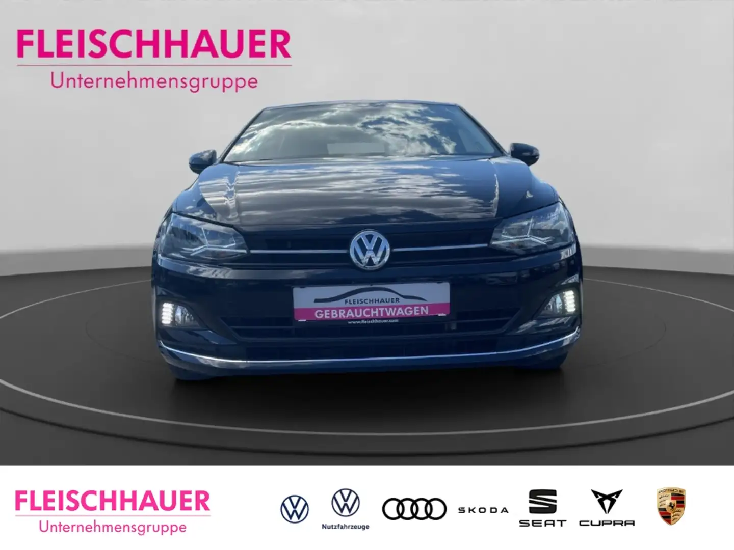 Volkswagen Polo VI Highline TDI DSG Navi Apple CarPlay Android Aut Schwarz - 2