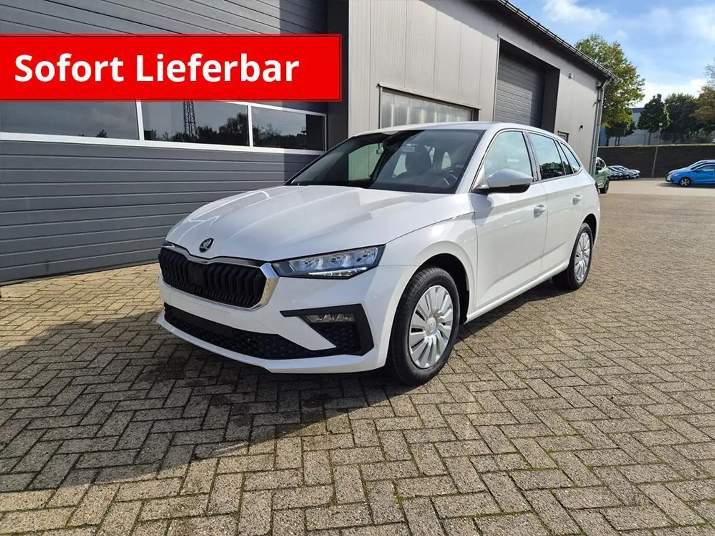 Skoda Scala 1.0 TSI 115PS Selection AHK schwenkb. Klimaauto... Weiß - 1