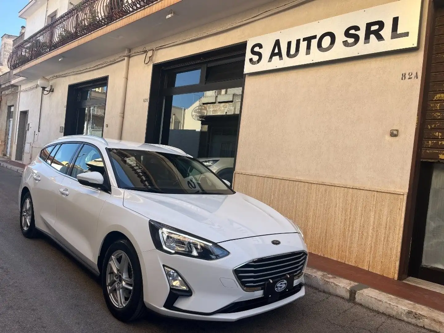 Ford Focus 1.5 EcoBlue 120 Aut. SW Co-Pilot Bianco - 1