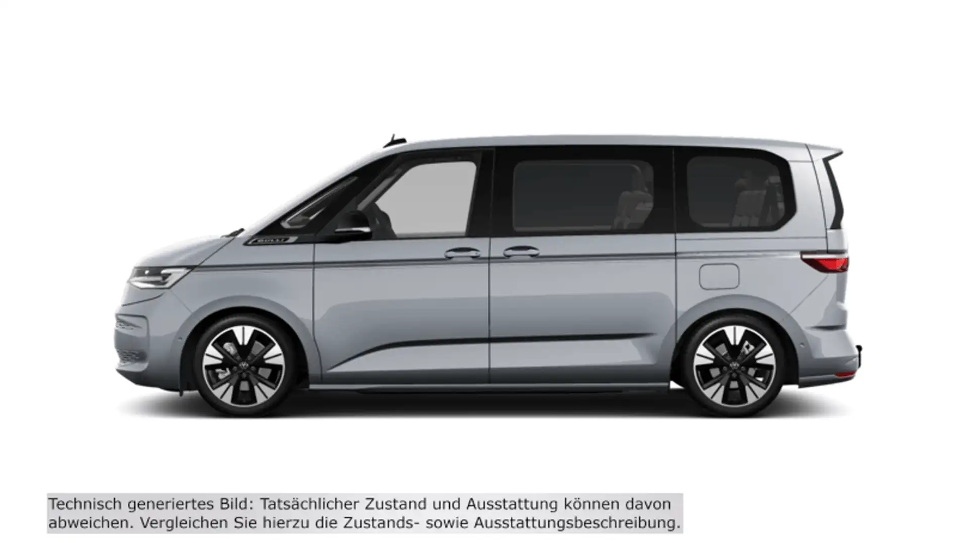 Volkswagen T7 Multivan VW T7 Multivan Style eHybrid Argent - 2