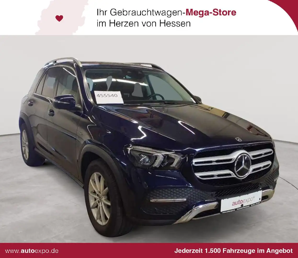 Mercedes-Benz GLE 350 GLE 350 de 4M- AHK AssiP KAM360 Leder Blau - 1