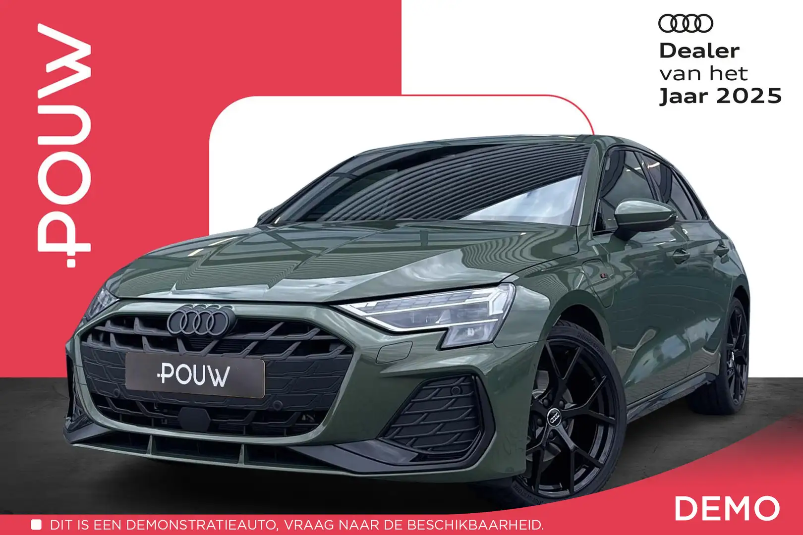 Audi A3 Sportback 40 TFSIe 204pk PHEV S Edition | 19" Velg Grün - 1