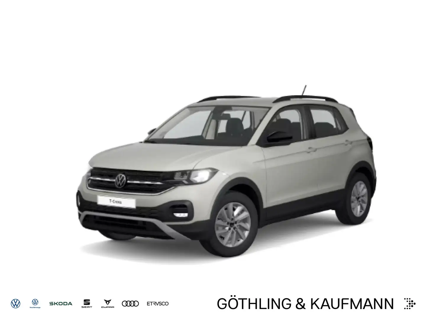 Volkswagen T-Cross Life 1.0 TSI*NAVI*PDC*Klima*ACC*APP*AllS Grau - 1