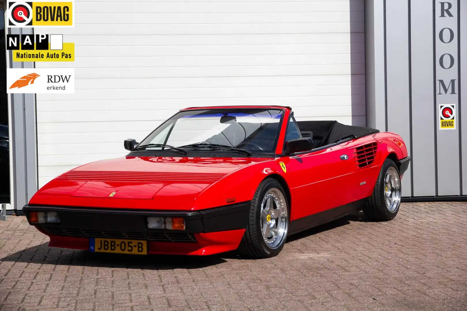 Ferrari Mondial QV Cabriolet EU-Auto TOP ONDERHOUDEN Rot - 1