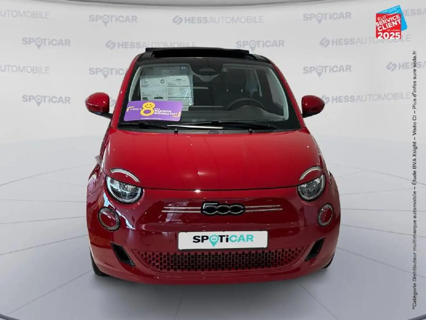 Fiat 500C e 95ch Pack Confort MY23 Rouge - 2