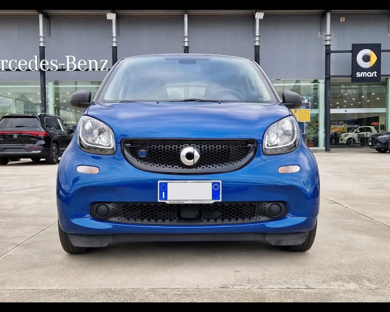 smart forTwo eqPASSION - 4,6kW | 56CV | 2019 Blau - 2