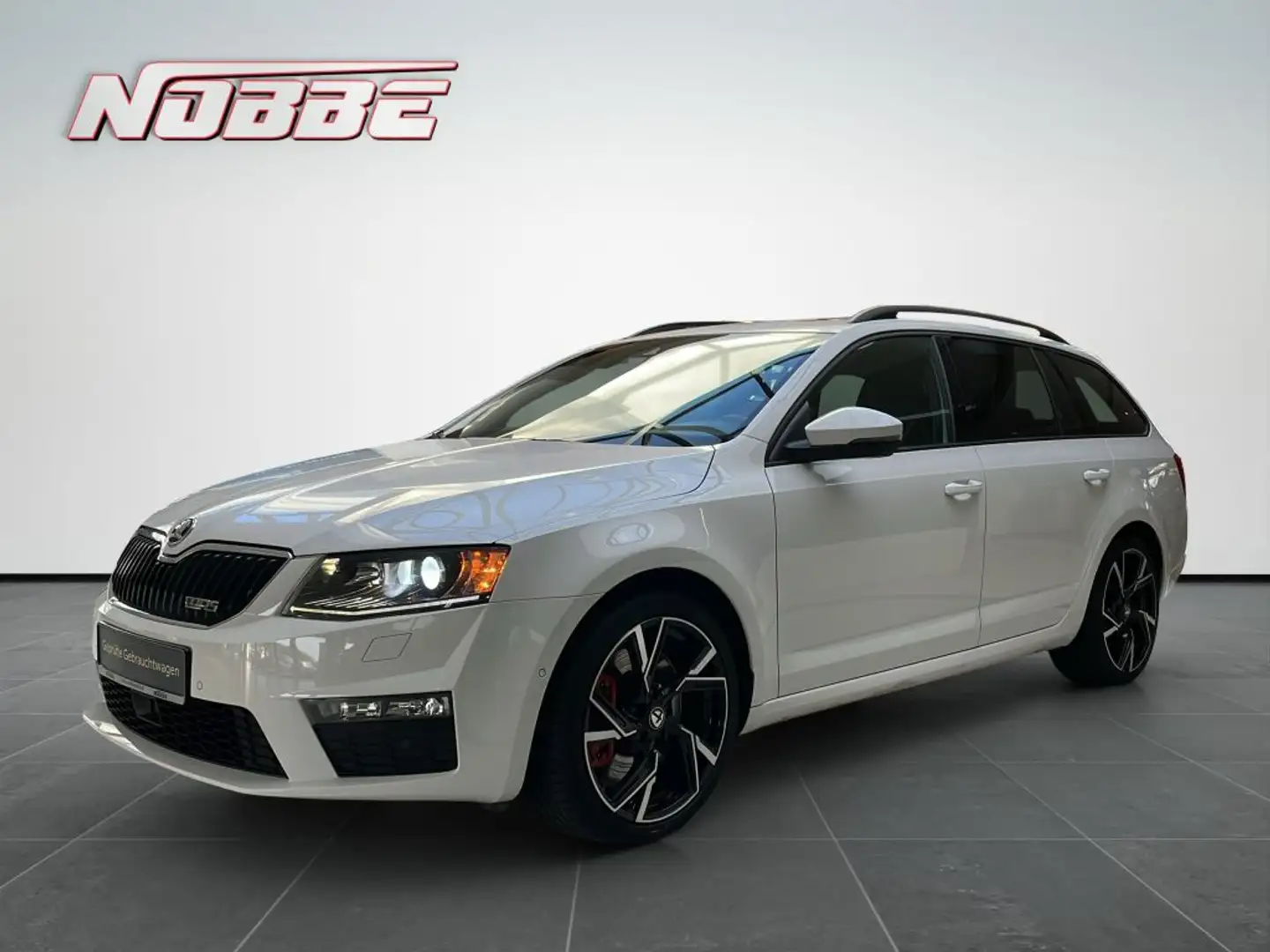 Skoda Octavia Combi 2.0TSI DSG RS *Leder+Schiebedach* Blanc - 1