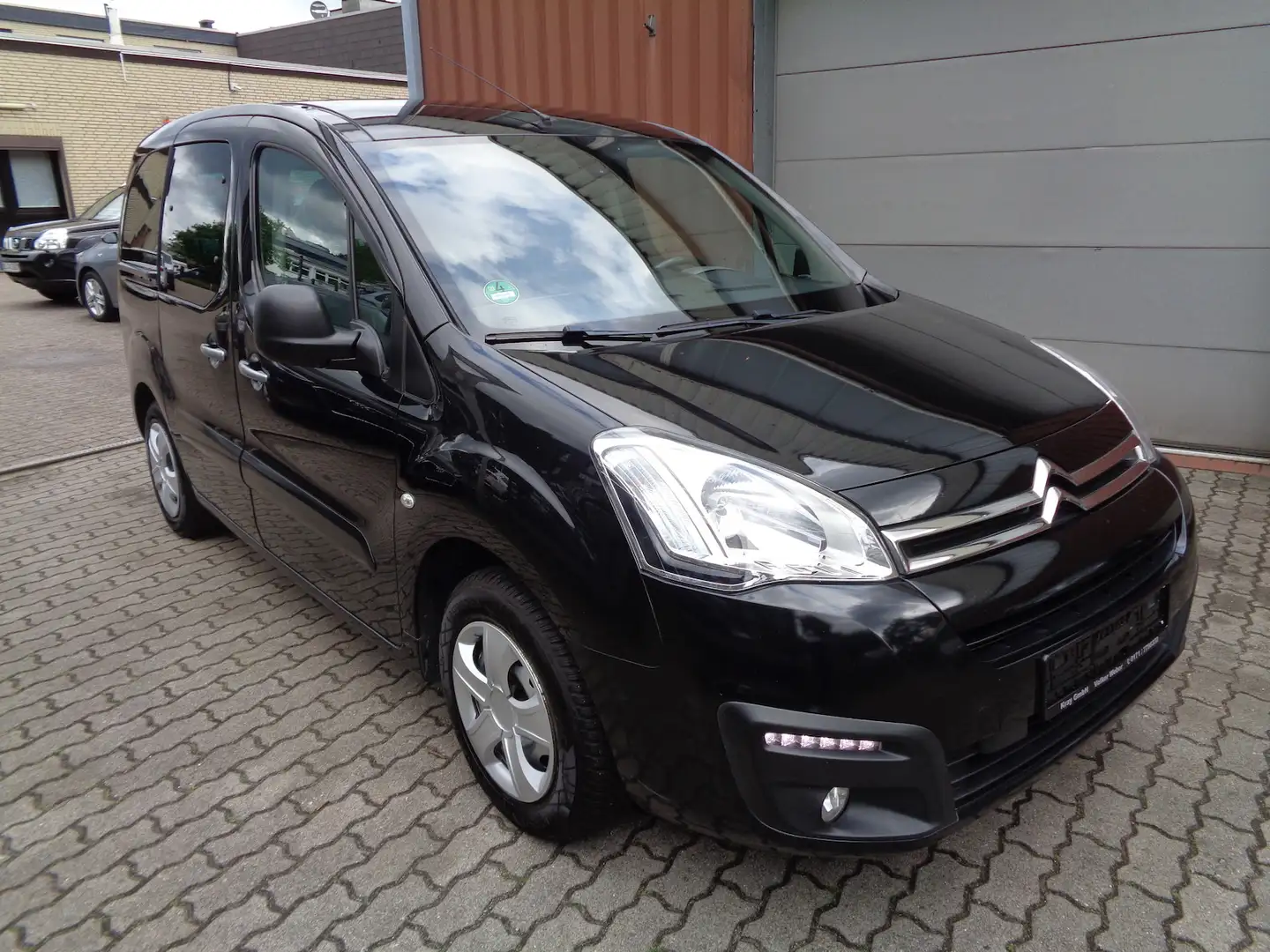 Citroen Berlingo 1.6 HDi Selection, PDC, SHZ, AHK Negro - 1