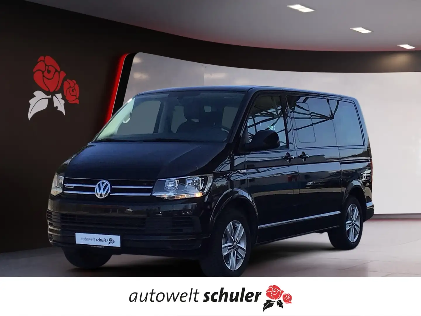 Volkswagen T6 Multivan 2.0 TDI DSG 4Motion Comf. AHK Navi Schwarz - 1