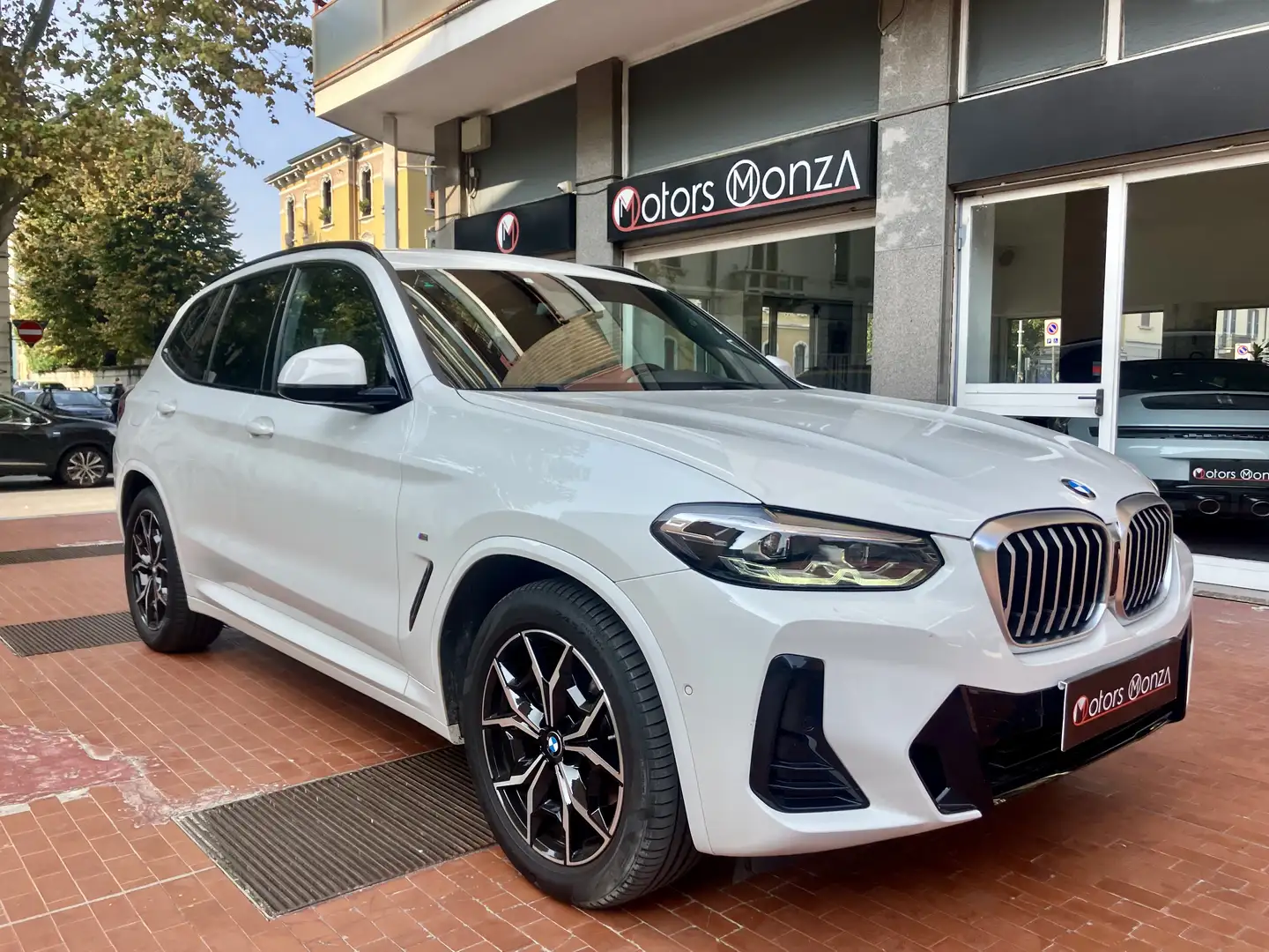 BMW X3 X3 xdrive20d mhev 48V Msport auto*IVA ESP*UNIPRO* Bianco - 2