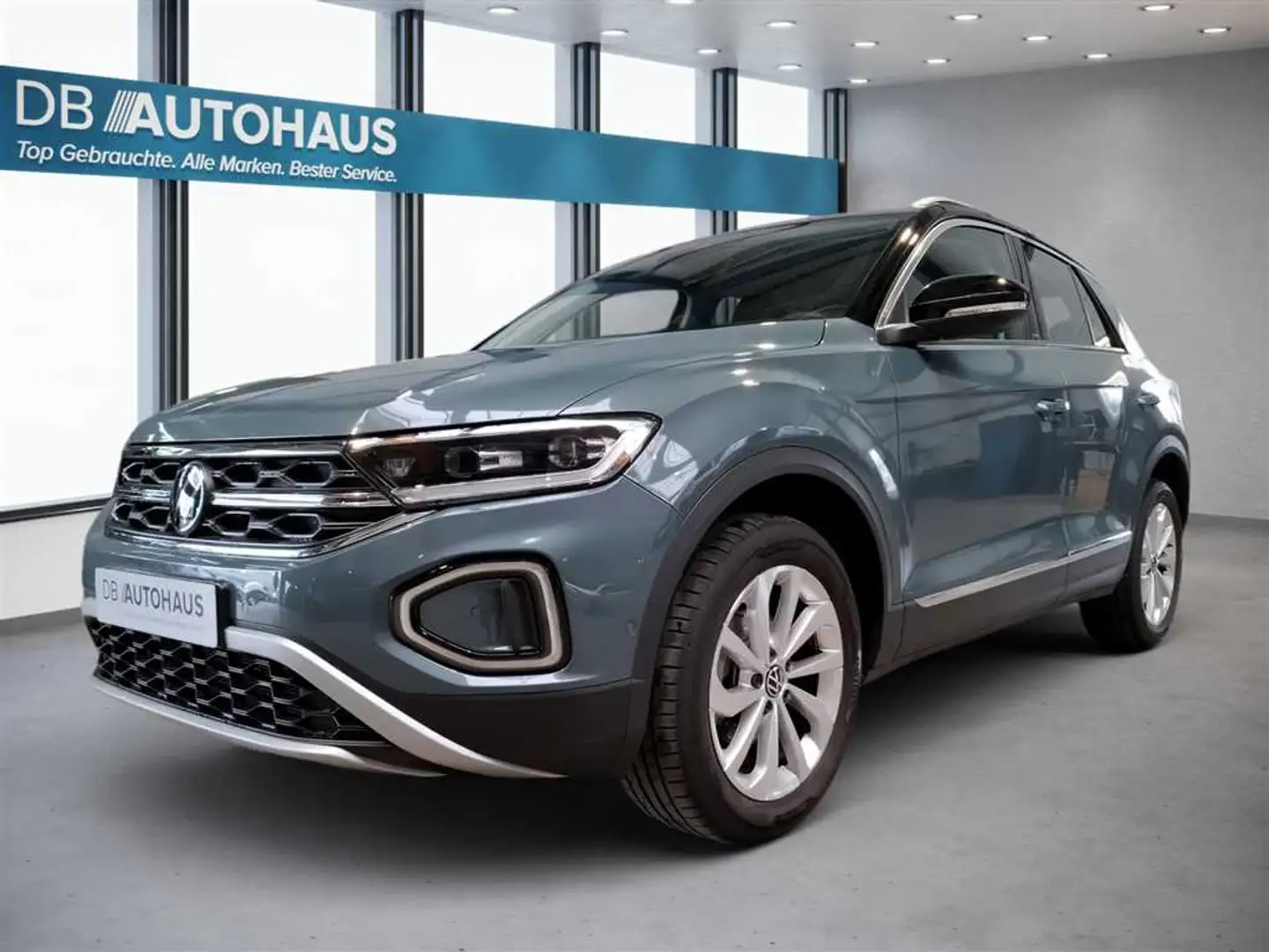 Volkswagen T-Roc Style 1.5 TSI DSG Bleu - 1