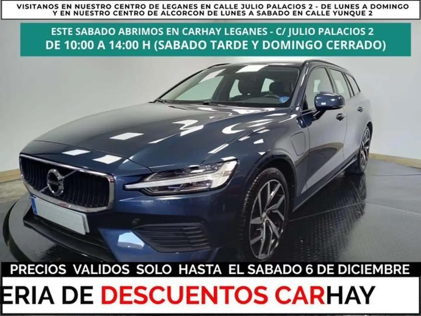 Volvo V60 2.0 T8 BUSINESS PLUS AUTO Azul - 1