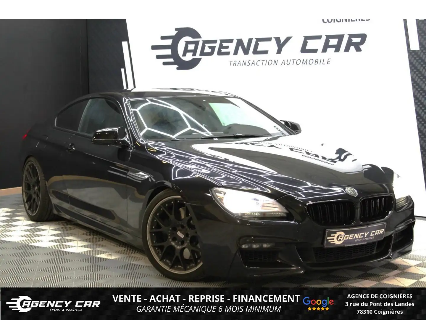 BMW 650 650i Coupé Sport Design - 450 - BVA Schwarz - 1