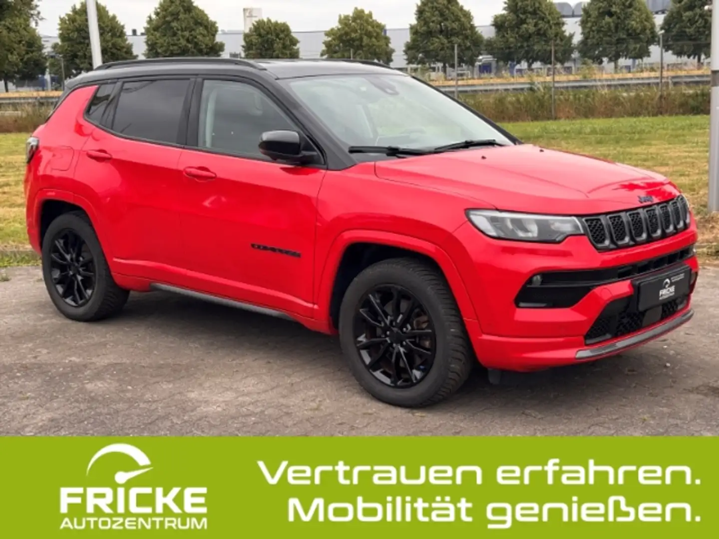 Jeep Compass S Plug-In 4WD+Leder+Navi+LED+Sitzheizung Rot - 1