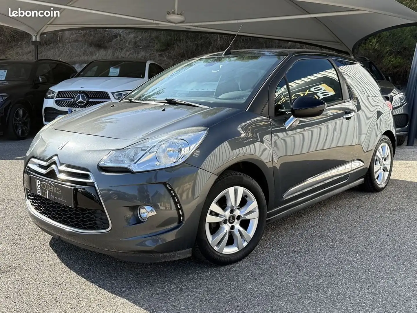 Citroen DS3 1.6 VTI SO CHIC 6CV Gris - 2