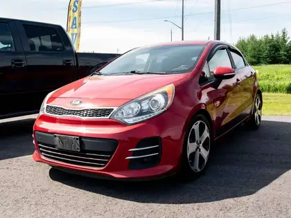 Red 2016 Kia Rio5 Hatchback Front-Wheel Drive Automatic