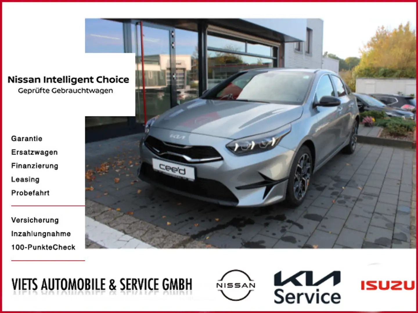 Kia Ceed / cee'd CEED 1.5 T-GDI Nightline LED NAVI Argent - 1