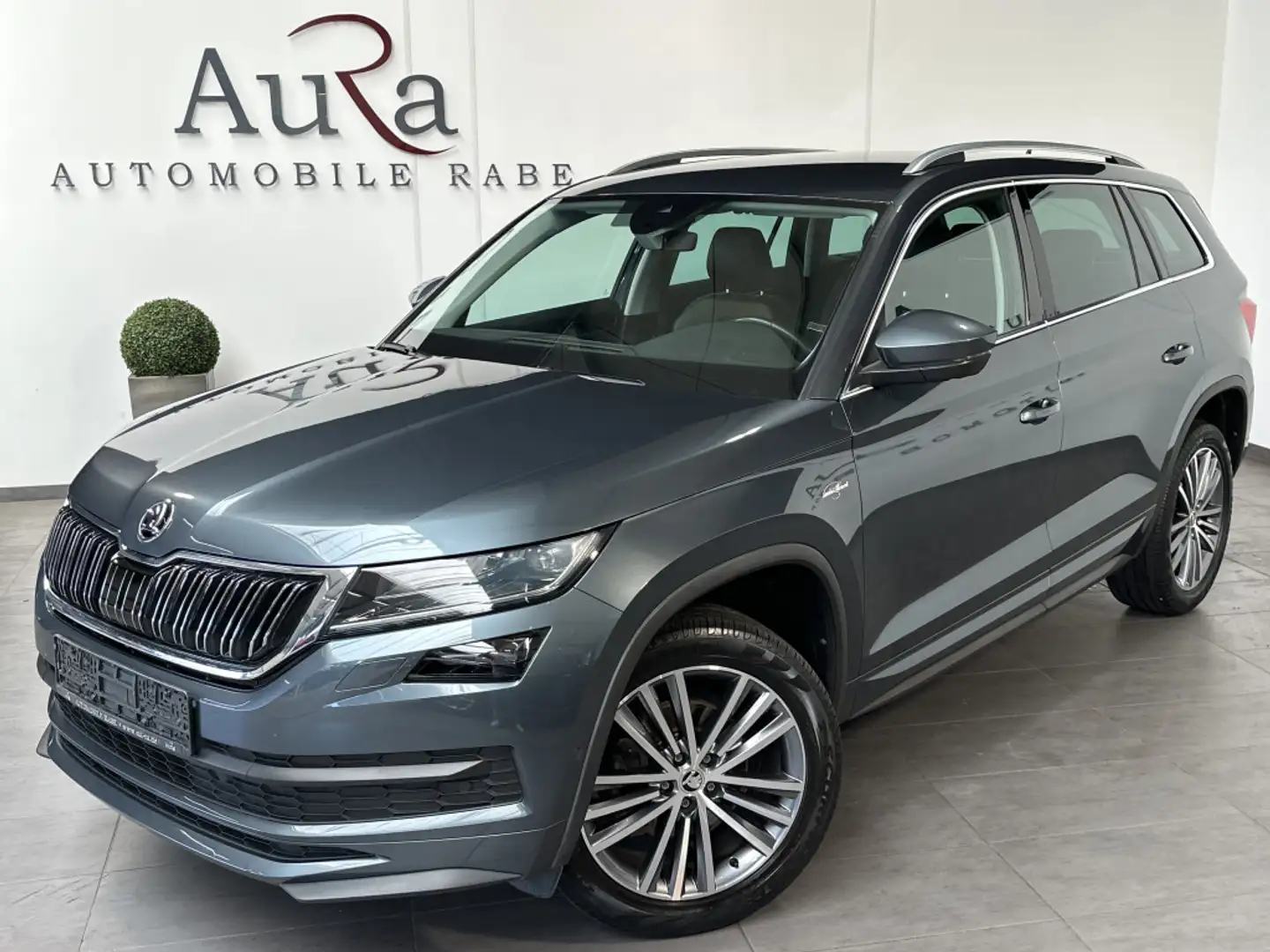 Skoda Kodiaq 2.0 TDI DSG L&K NAV+LED+AHK+ACC+360°-KAM Grey - 2