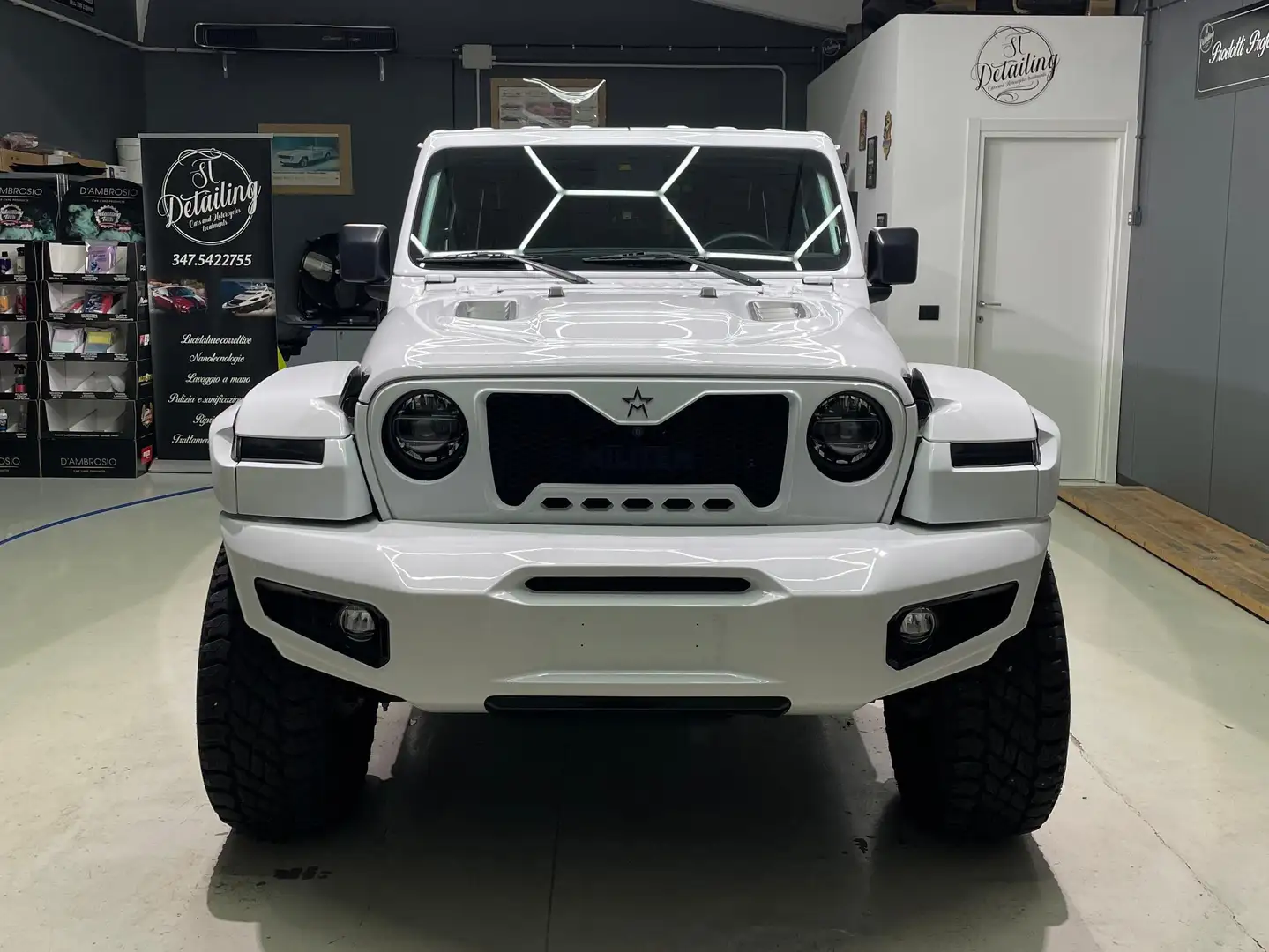 Jeep Wrangler MILITEM FEROX V6 3.6l e-torqe Bianco - 2