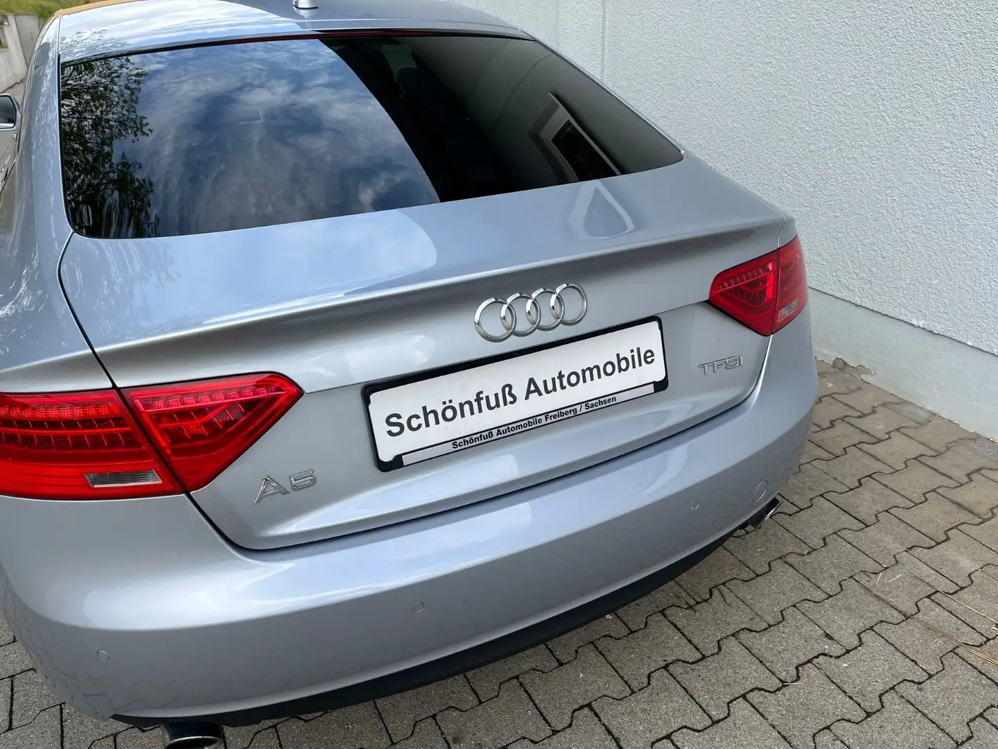 Audi A5 Sportback 2.0 TFSI Navi Xenon 35 Tkm 1.Hand Argintiu - 2