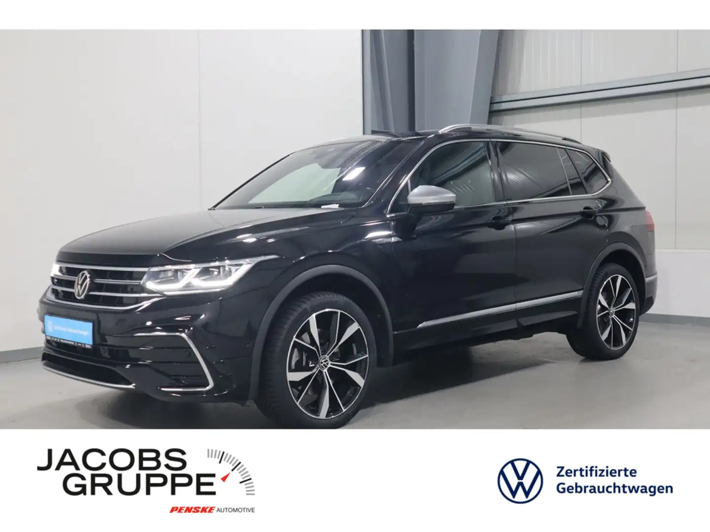 Volkswagen Tiguan Allspace 2.0 TDI R-Line 4MotionPanorama*IQ.Light*Kamera * Schwarz - 1
