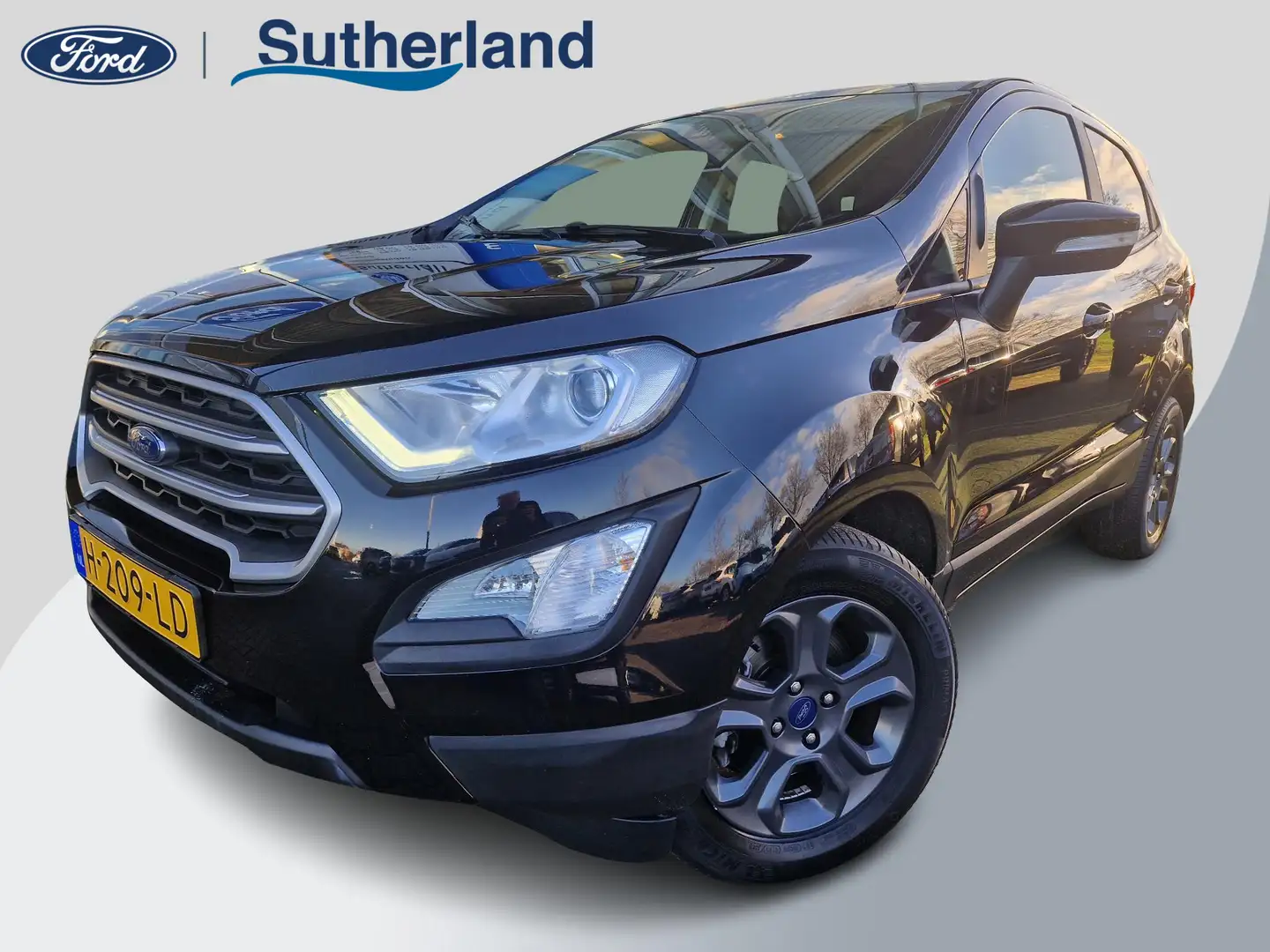 Ford EcoSport 1.0 EcoBoost Connected Nette auto | Airco | Blueto Noir - 1