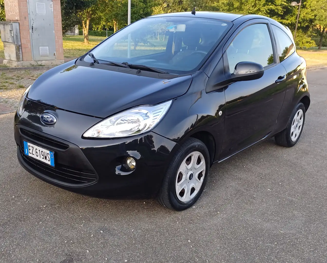 Ford Ka/Ka+ Ka II 3p 2009 Ka 1.2 + 67cv Gpl Schwarz - 2