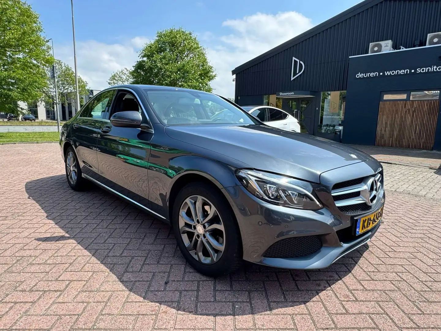 Mercedes-Benz C 180 Ambition Automaat Leer Cam stoelver Grijs - 2