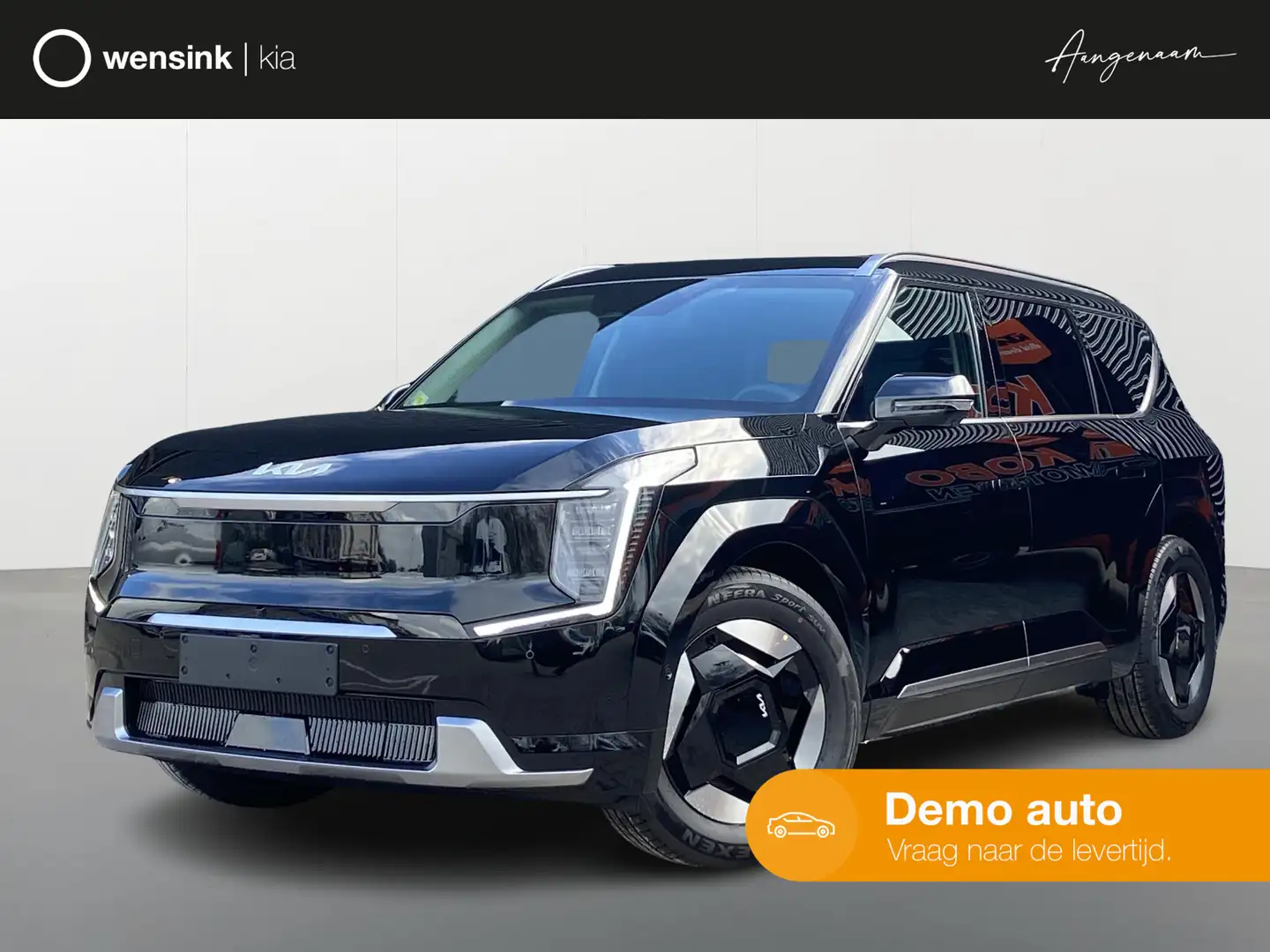 Kia EV9 Plus AWD 99.8 kWh Elektrisch wegklapbare trekhaak Negro - 1