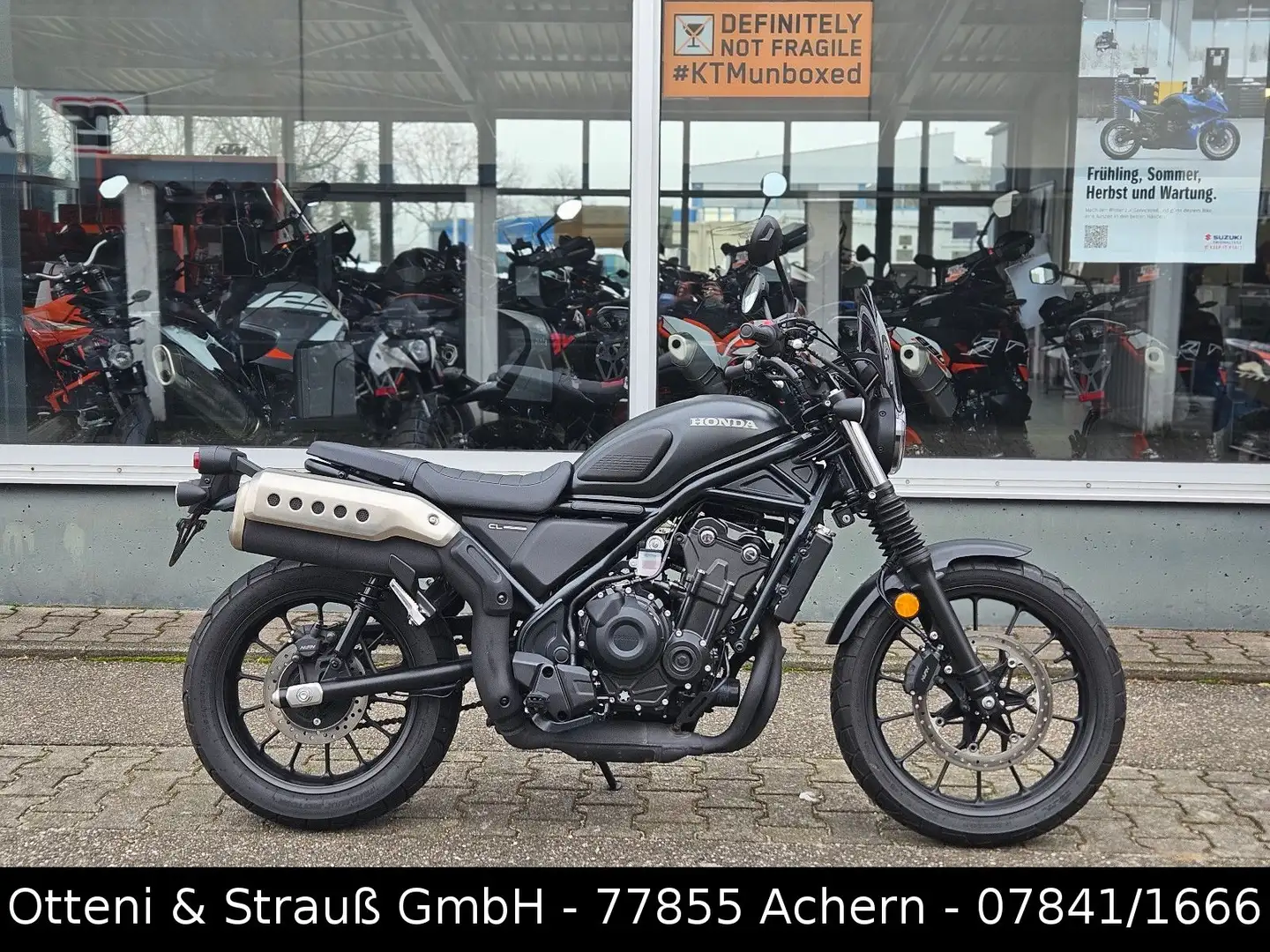 Honda CL 500 incl. Tieferlegung*sofort verfügbar* Schwarz - 2