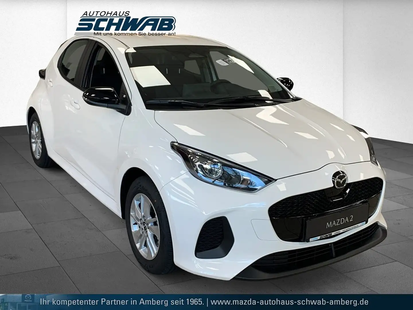 Mazda 2 Hybrid 1.5L Hybrid VVT-i 116 CVT FWD Centre-Line M Blanc - 1