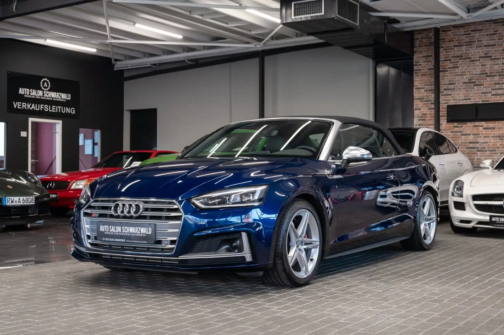 Audi S5 Cabrio 3.0 TFSI quattro|VIRTUAL|ACC|NAVI|1.HD Blau - 2