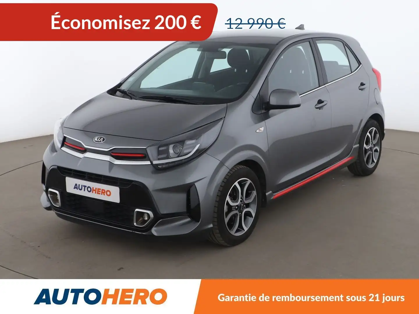 Kia Picanto 1.2 DPI GT Line Šedá - 1