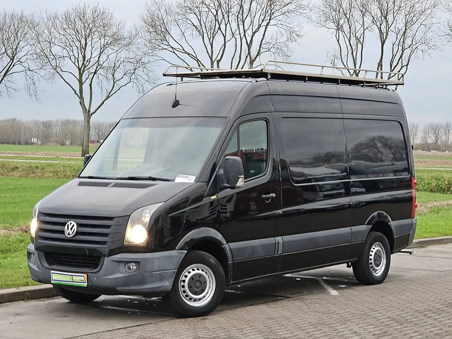 Volkswagen Crafter 35 2.0 163 pk ac Schwarz - 2