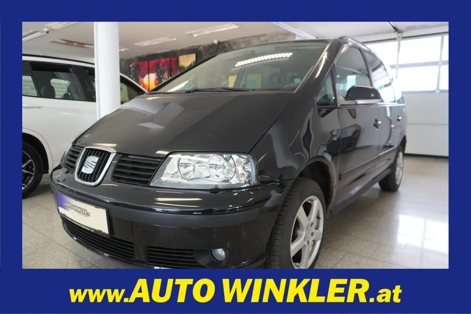SEAT Alhambra 1.9 TDI Schwarz - 1