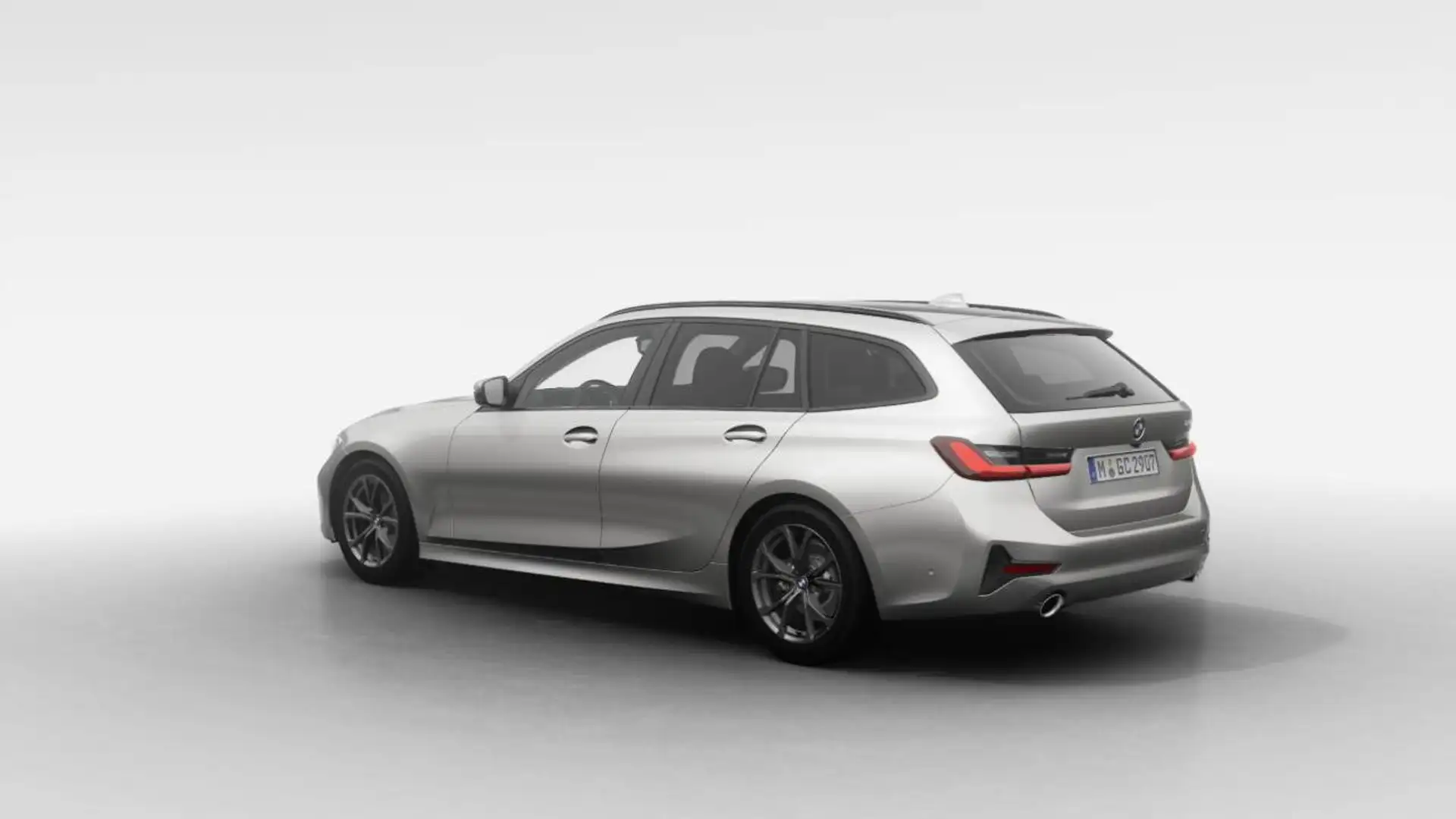 BMW 320 i Touring Aut. Sport Line Laser ParkAss Shadow HUD Argent - 2