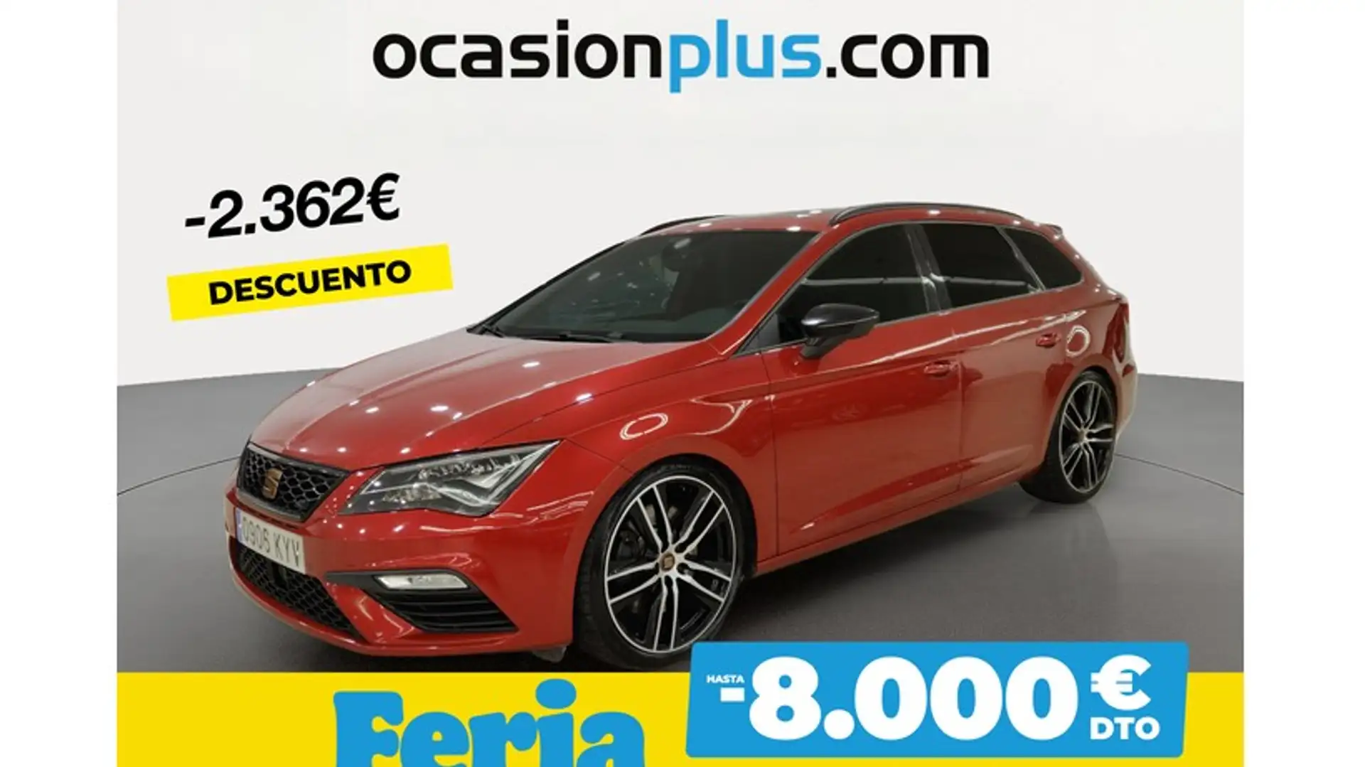 SEAT Leon ST 2.0 TSI S&S Cupra 4Drive DSG7 300 Rouge - 1